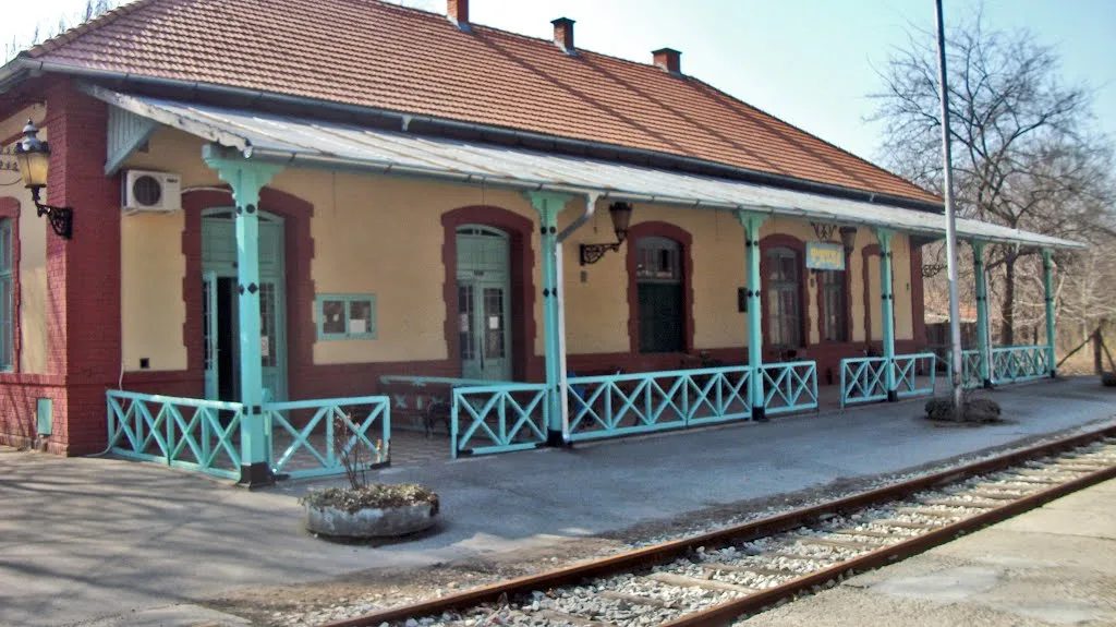 The railway station at Palić near Subotica, on the northern end of the Serbian Soko fast-train line
