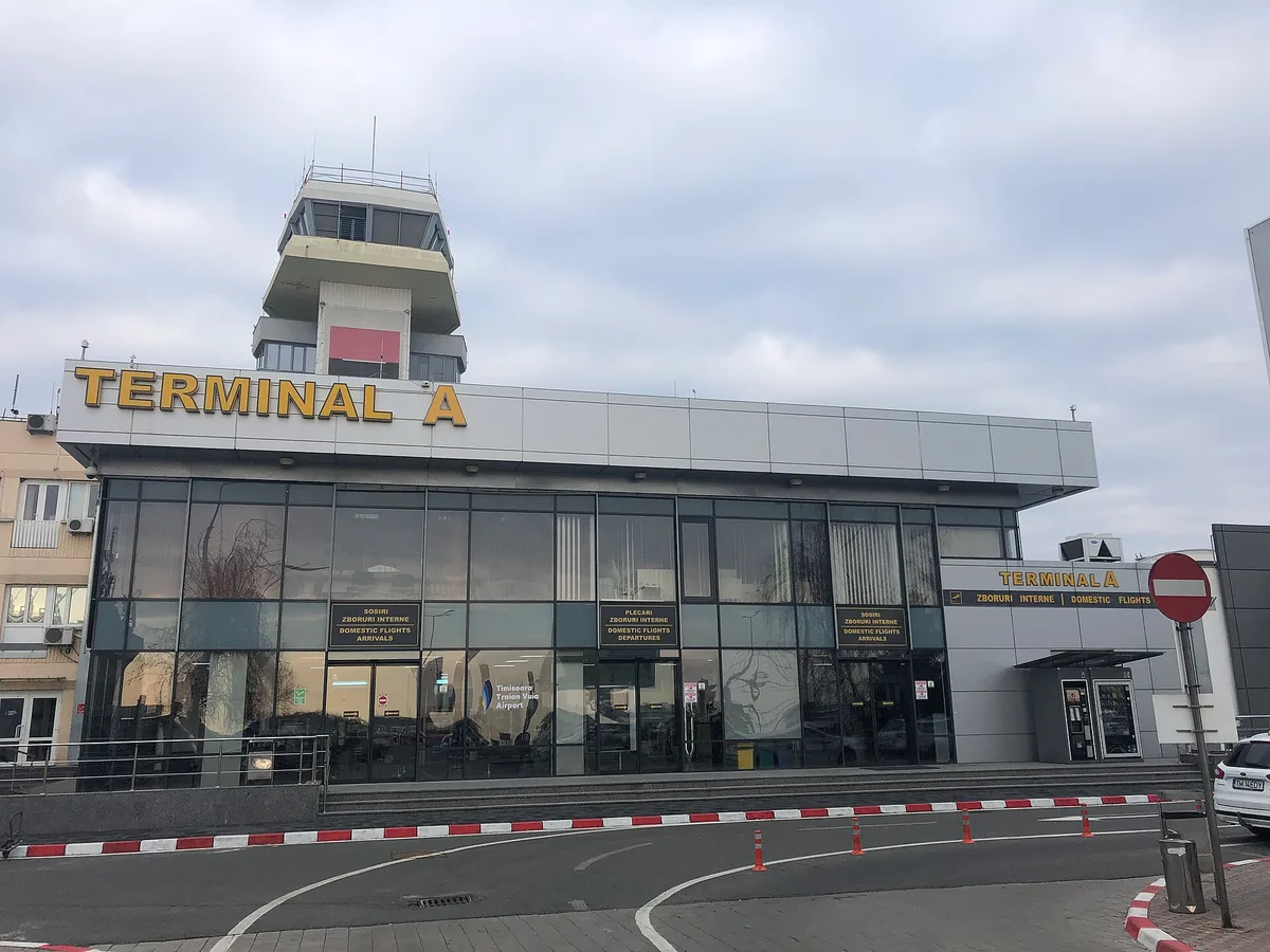 Terminal A of Timisoara Traian Vuia International Airport