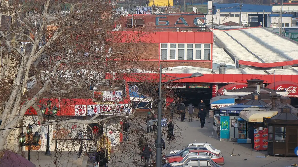Belgrade rooftops and the Sava riverfront, the starting point of the road west to Zagreb