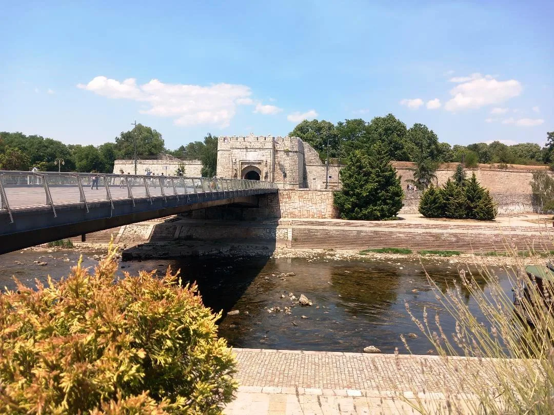 Niš Fortress and the Nišava river in the centre of Niš, a short ride from the airport