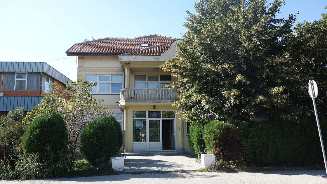 A local police station building in Požarevac, Serbia