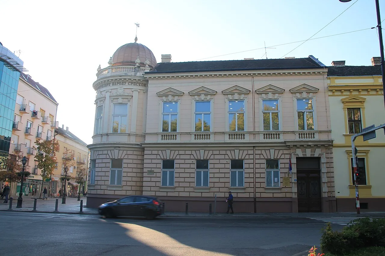 The historic Preparandija teachers college building in Sombor